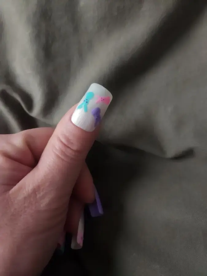 Custom press-on nail set 5